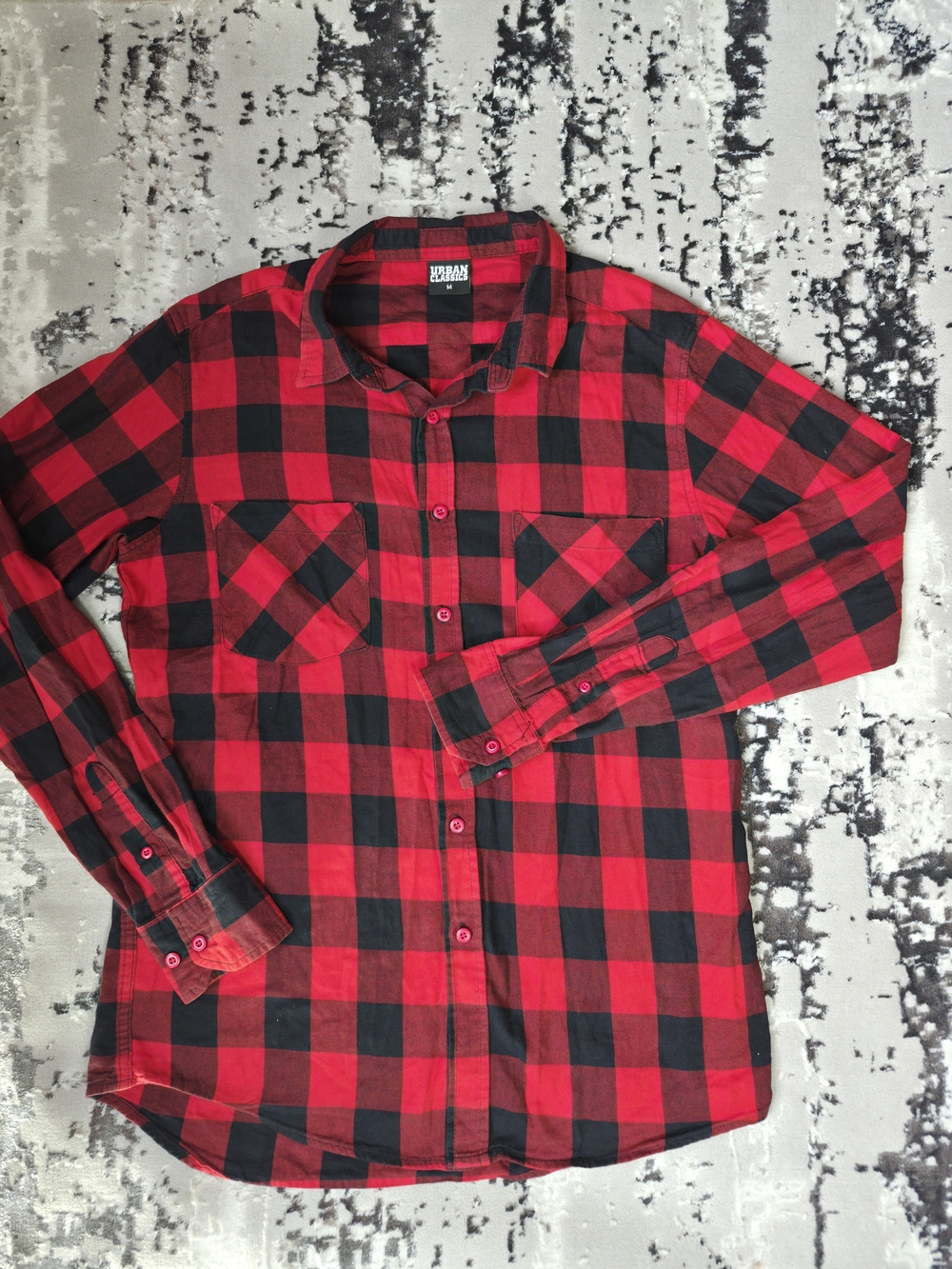 Urban Classics Ladies - TURNUP FLANELL Lumberjack Shirt